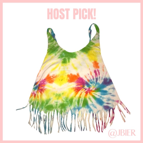 LF Tie-Dye Crop Top - Picture 1 of 2